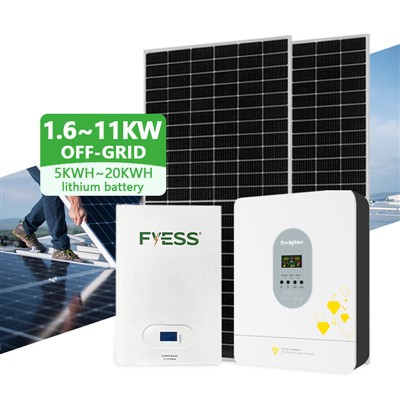 Low Power Off Solar Power System